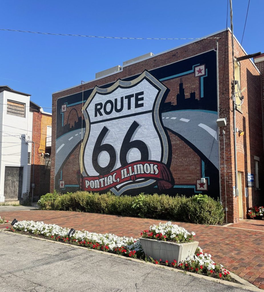Mural Route 66 Pontiac